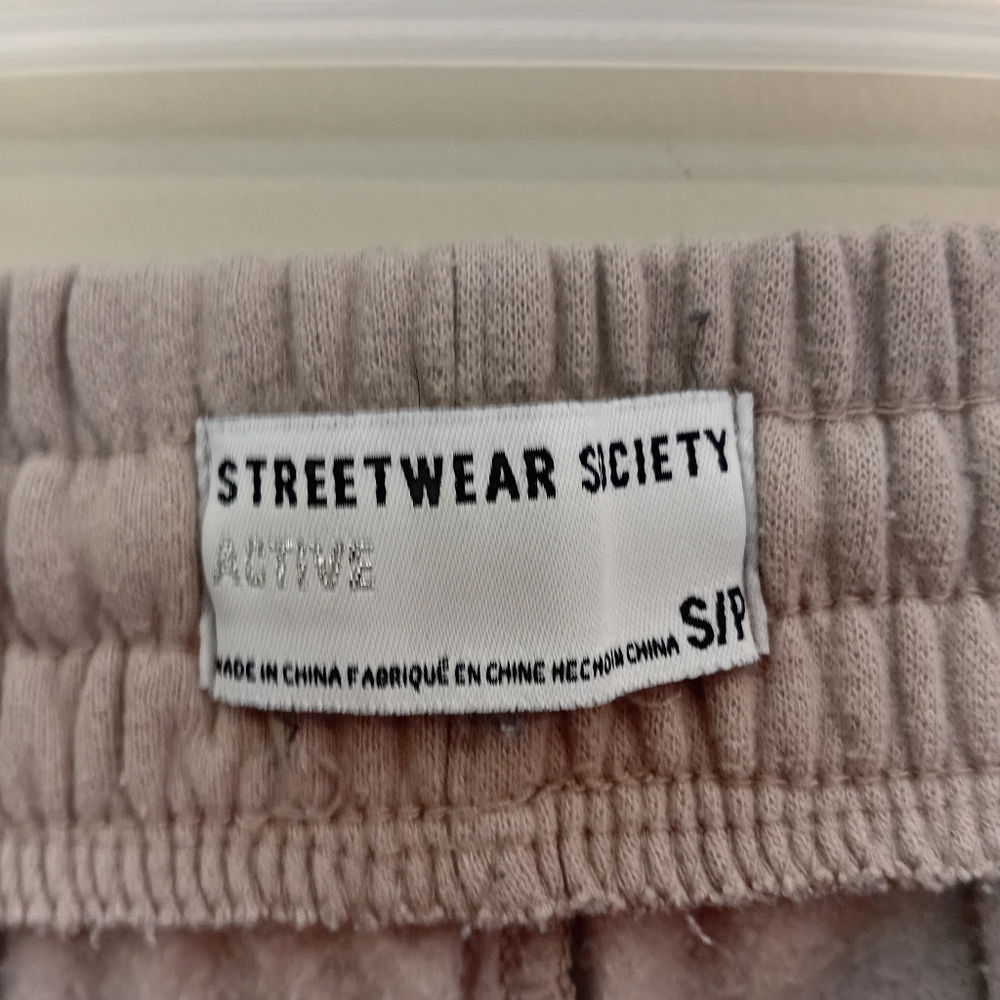 Streetwear Society Taupe Joggers - Picture 3 of 3